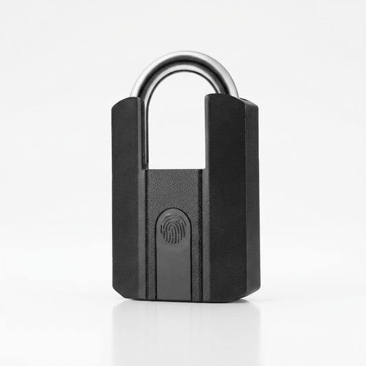Smart Bluetooth padlock with fingerprint and app control, IP67 waterproof