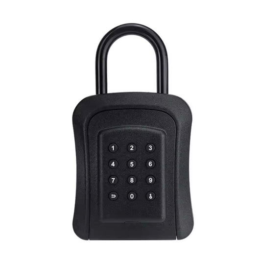 Smart outdoor key safe with weatherproof design, app and password control
