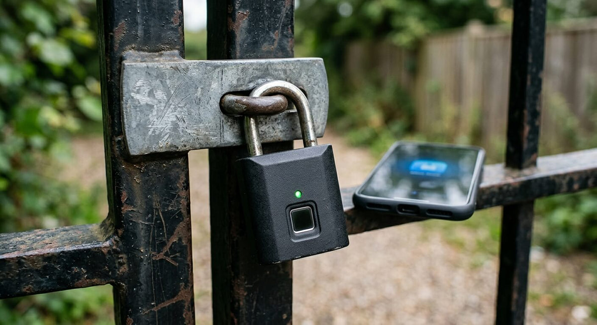 TheSentryShop Image Banner Padlock, black